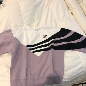 Adidas crew neck sweatshirt.